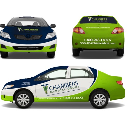 Creative Car Wrap Design for Medical Clinic Design by T i f a n y' s