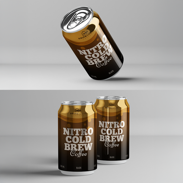 Design for Nitro Coldbrew Coffee Can