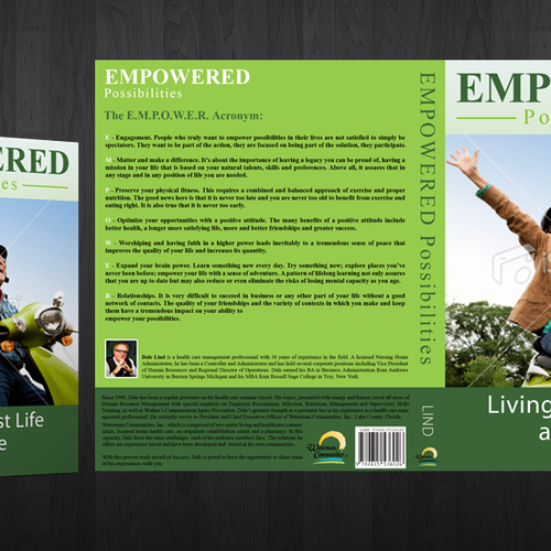 EMPOWERED Possibilities: Living Your Best Life at Any Age (Book Cover Needed) Design por acegirl