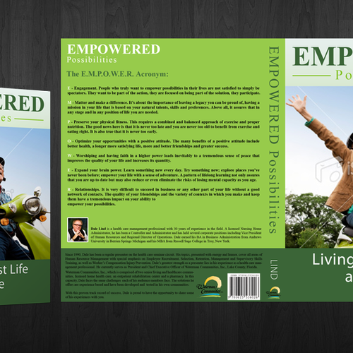 EMPOWERED Possibilities: Living Your Best Life at Any Age (Book Cover Needed) Design by acegirl