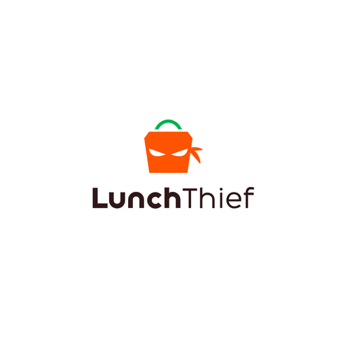 LunchThief Mobile App Logo Design by Striker29