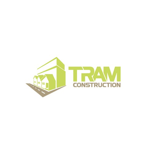 logo for TRAM Construction Ontwerp door Grey Crow Designs
