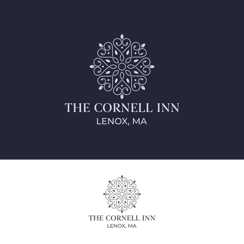 Luxury Boutique Hotel Logo for The Cornell Inn Design by VOLVE