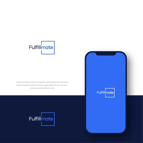 Fulfillmate logo-ontwerp door Danny A