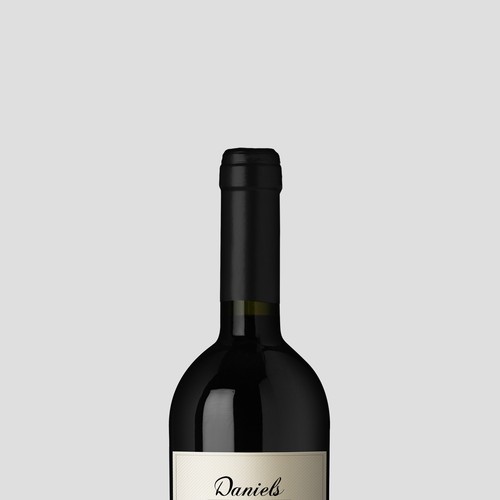 WINE LABEL FOR NEW WINERY - Classic, Traditional Design by Dan Newman