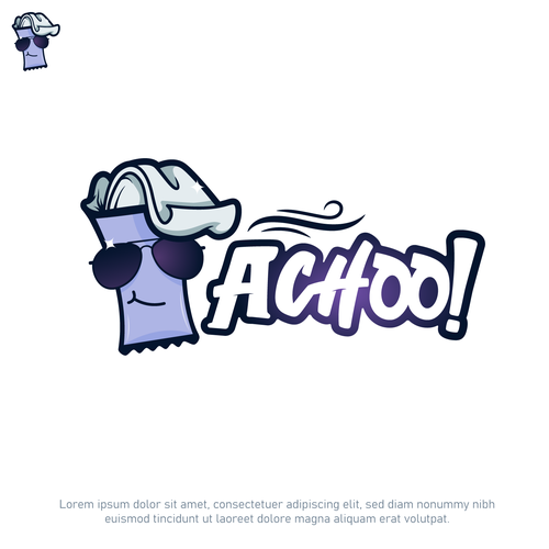 Unleash Your Creativity: Design a Street Art-Inspired Logo for Achoo! Tissues. Design by Dynamic Designs Pk