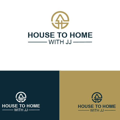 "House to Home with JJ" REAL ESTATE AGENT LOGO!! Design por #gapuradesign