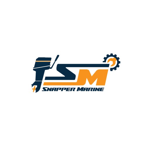 Snapper Marine Logo Design by OrionxStudio