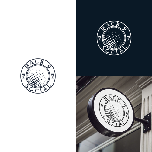 Crest Style Logo Needed for Premium Virtual Golf Company Design by ale_