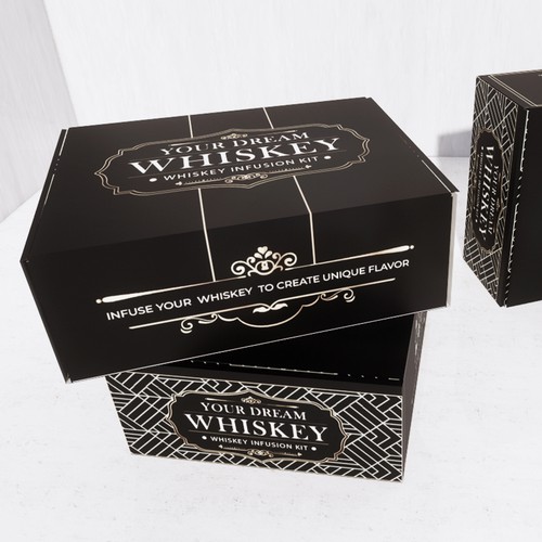 Design my DIY Whiskey Kit Box Design by Galapica