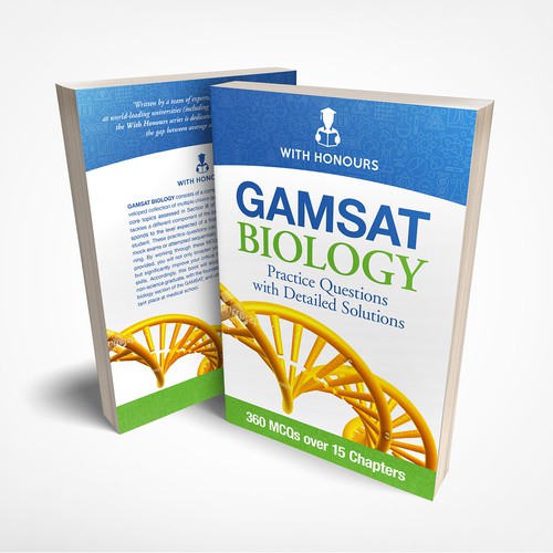 Book cover for first in a series of university textbooks/revision guides Design by AleMiglio