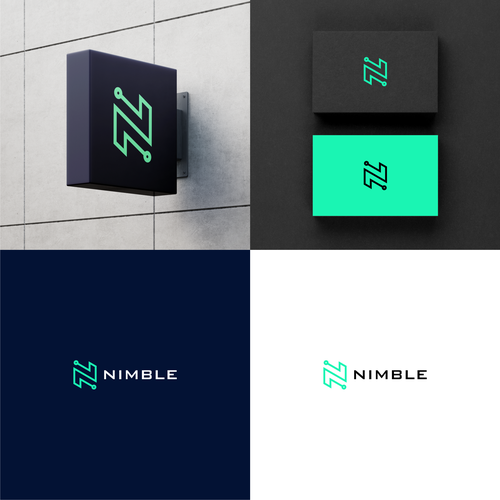Logo for Nimble Semi Design by Tanobee