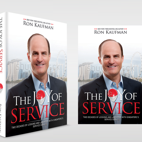 Book Cover for "The Joy of Service" Design by Sumit_S
