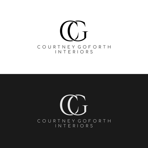 Luxury interior designer logo Design by Megan Tlampic