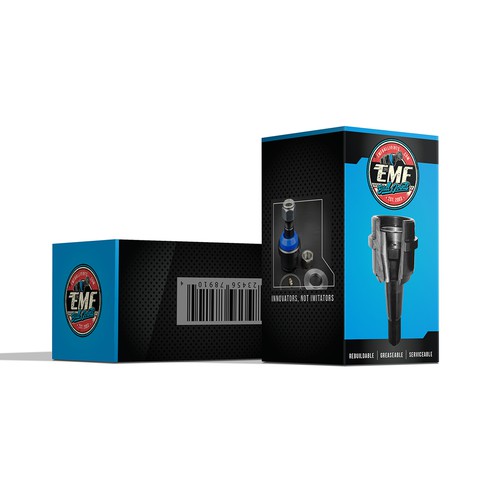 Artwork Design for Automotive Ball Joint Packaging Design by Shisiouk