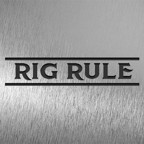 Rig Rule needs Lettering Design (wordmark) Design by designRays