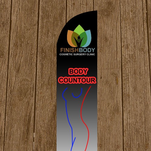 finishbody body management center needs a new postcard or flyer Ontwerp door creARTive design