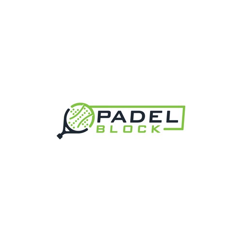 Padel business logo! Design by SPECTAGRAPH