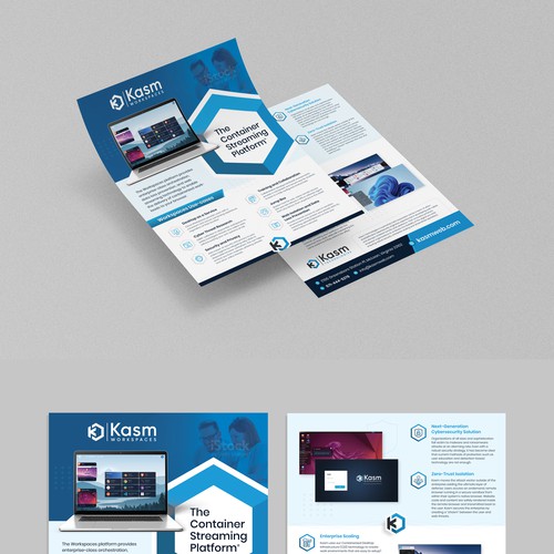 Cybersecurity Product Flyer Design by vcreatived