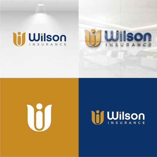 Modernize existing logo to help an insurance agency step up its game! Design by Unique V Designs