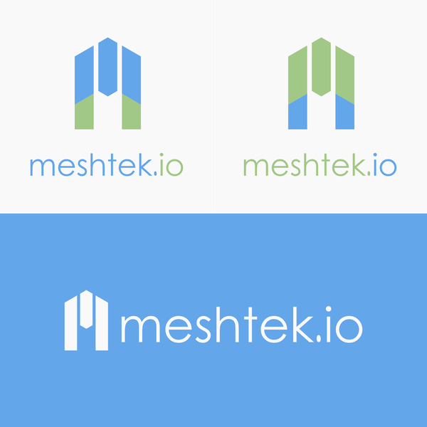 Design by adiprasetyo12 titled "meshtek.io"