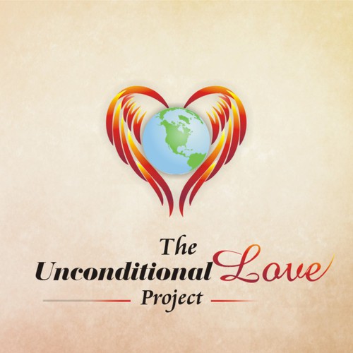 Create a logo to attract the attention to a great cause; The Unconditional Love Project. Design by javas_Tyo