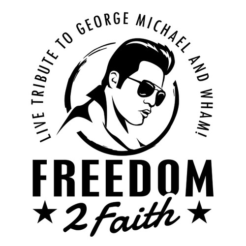 Michael Wham tribute band logo. Logo design contest
