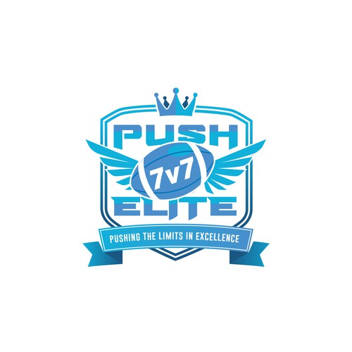 Elite football team logo designed to stand out in a crowd or tournament. Design by i'll design