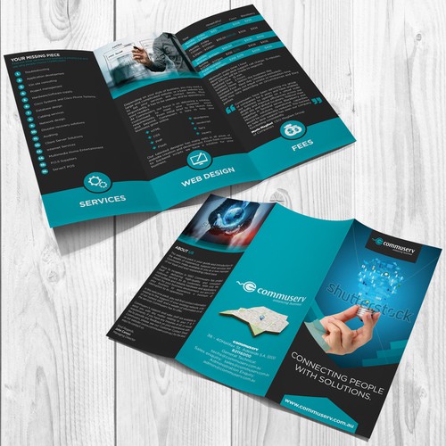 Designs | Commuserv Rework for Technology Based Company Brochure ...