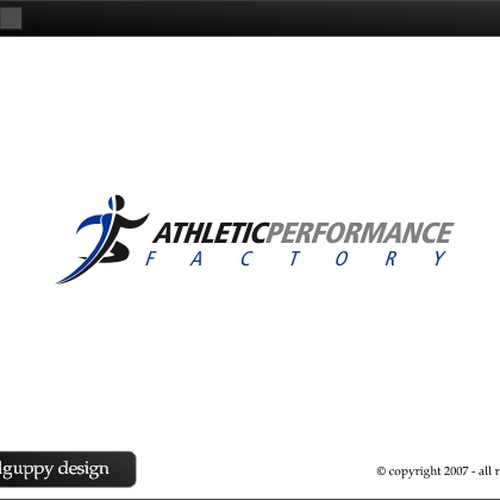 Athletic Performance Factory デザイン by Intrepid Guppy Design