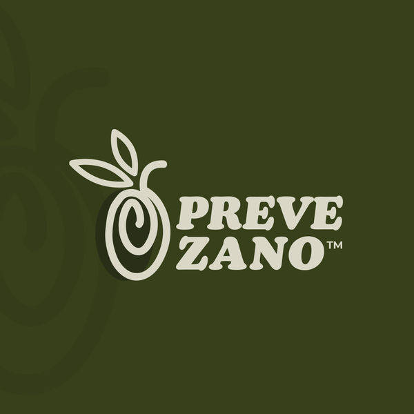 Modern and organic olive oil logo