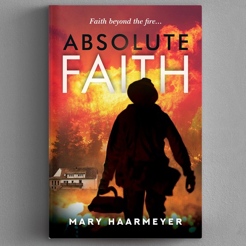 Inspirational Book Cover "Absolute Faith" Design by The Lonestar™