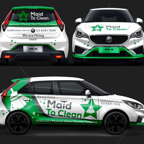 We need a modern car wrap design that will WOW our clients Design by ssrihayak