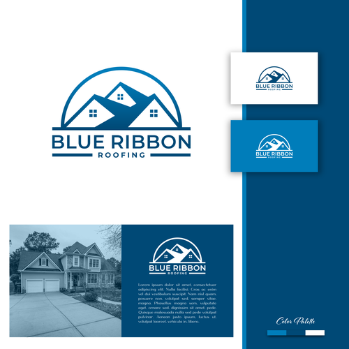 Tennessee Roofing company logo! Design by Direwolf Design