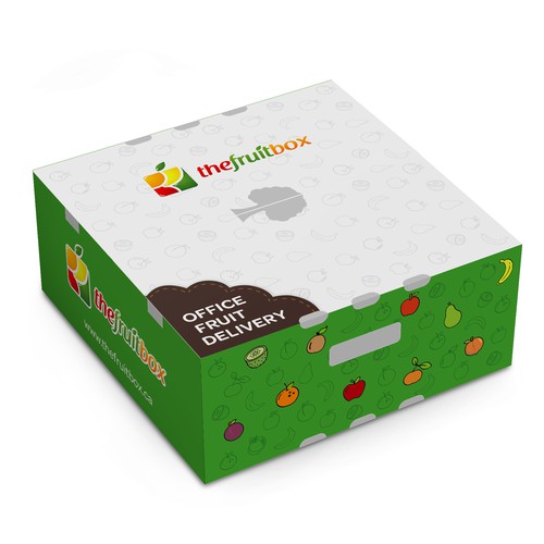 Professional Design for Cardboard Fruit Box Packaging Design by DesignSBS