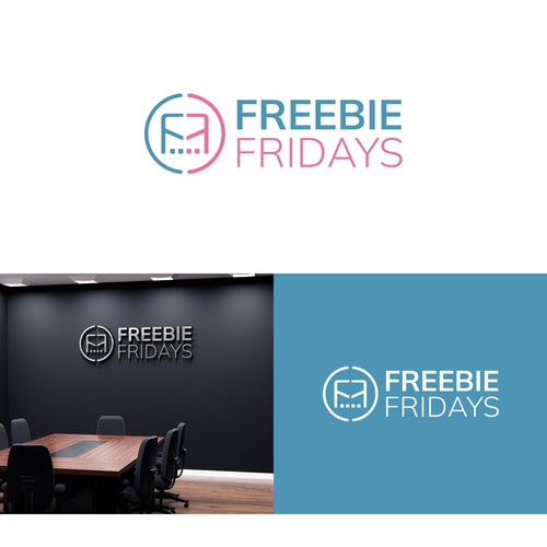 Freebie Fridays - Fun Modern Logo that grabs attention! :) Design by BRANDWER