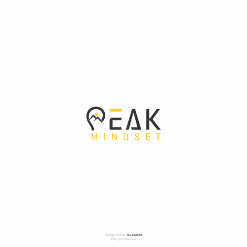 Design an inspiring, eye catching logo for a self-development company "Peak Mindset". Design by Q_N