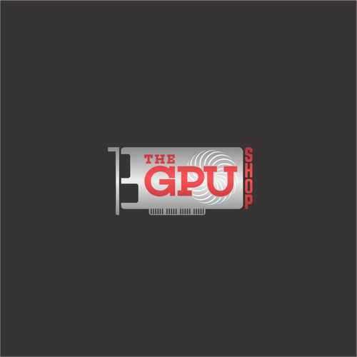 Create a futuristic logo for "The GPU Shop" | Logo design contest