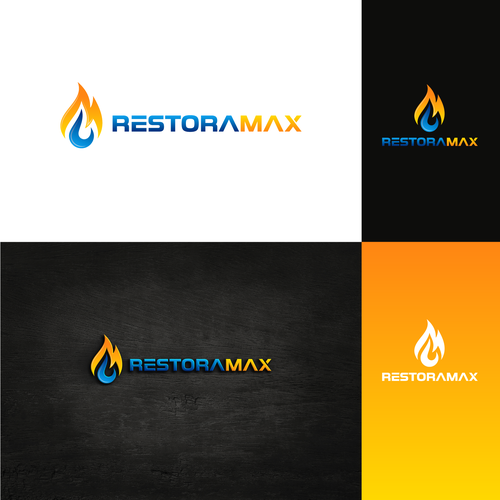 Restoration Company Branding. Design by Ghaay™