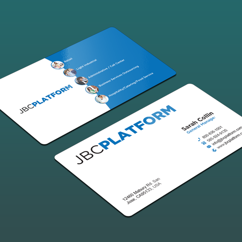 NYC Temp Staffing Agency REBRAND - NEEDS new cards! Design by FK_Designs