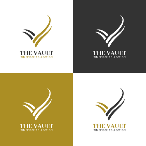 The Vault | Timepiece Collection Logo Contest Design by Zulkif_Ahamed