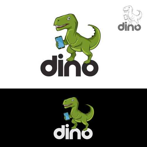 Dino Design by patpinky