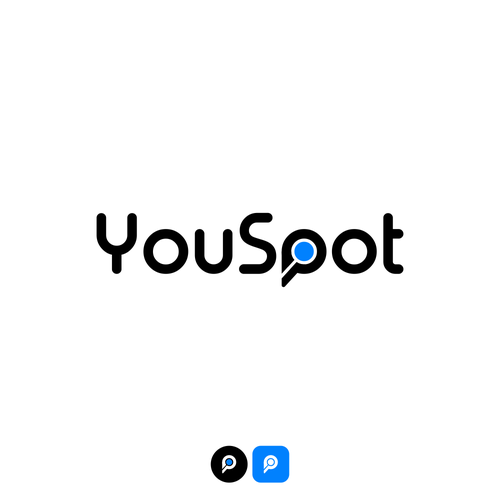 Simple but clever logo for YouSpot.com Réalisé par Harp Siras