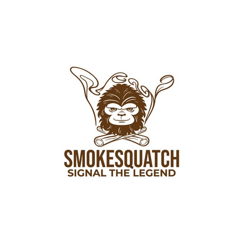 コンペ「Fellow squatchers unite, we need a logo to signal the legend!」のデザイン by Arfian Hudaさん 