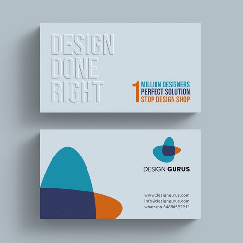 Business Card for DesignGurus.com Réalisé par IK_Designs