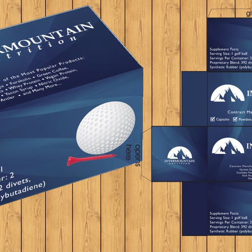 Golf Box Design by Oscar Works'