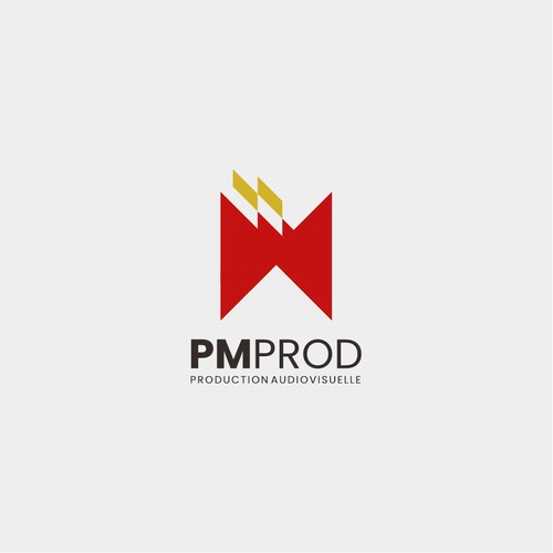 コンペ「Modern and ambitious logo for a new Production Company (live recording, events production...)」のデザイン by em_shofaさん 