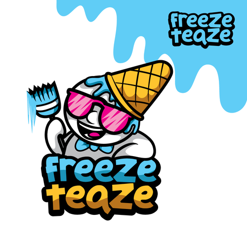 "Freeze Teaze Tropical Snowballs" Design by 3AM3I