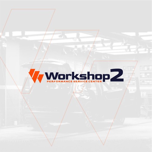 Prestige Trusted Logo for high end garage that's partnered with another brand Diseño de QR_design