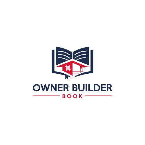 The New Owner Builder Book Logo Design by Creator Hub
